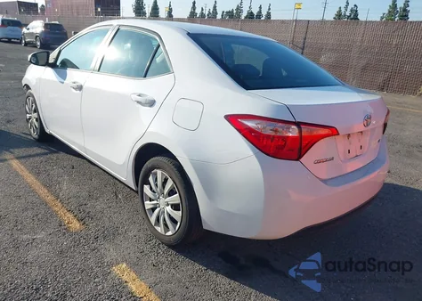 2018 Toyota Corolla Le from USA, damaged, VIN 2T1BURHE7JC057174